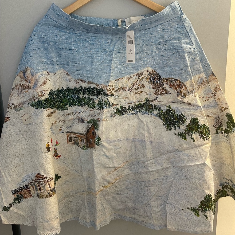 NEW Anthropologie winter skirt